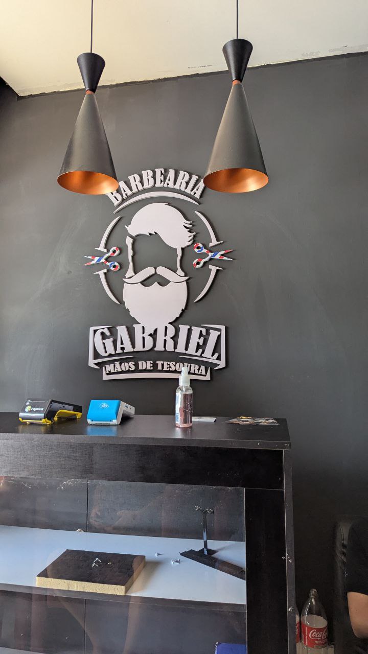 Ambiente da Barbearia Gabriel